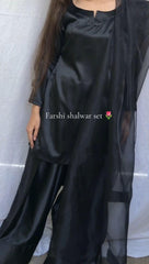 Black Farshi Shalwar Kameez