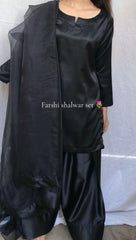 Black Farshi Shalwar Kameez